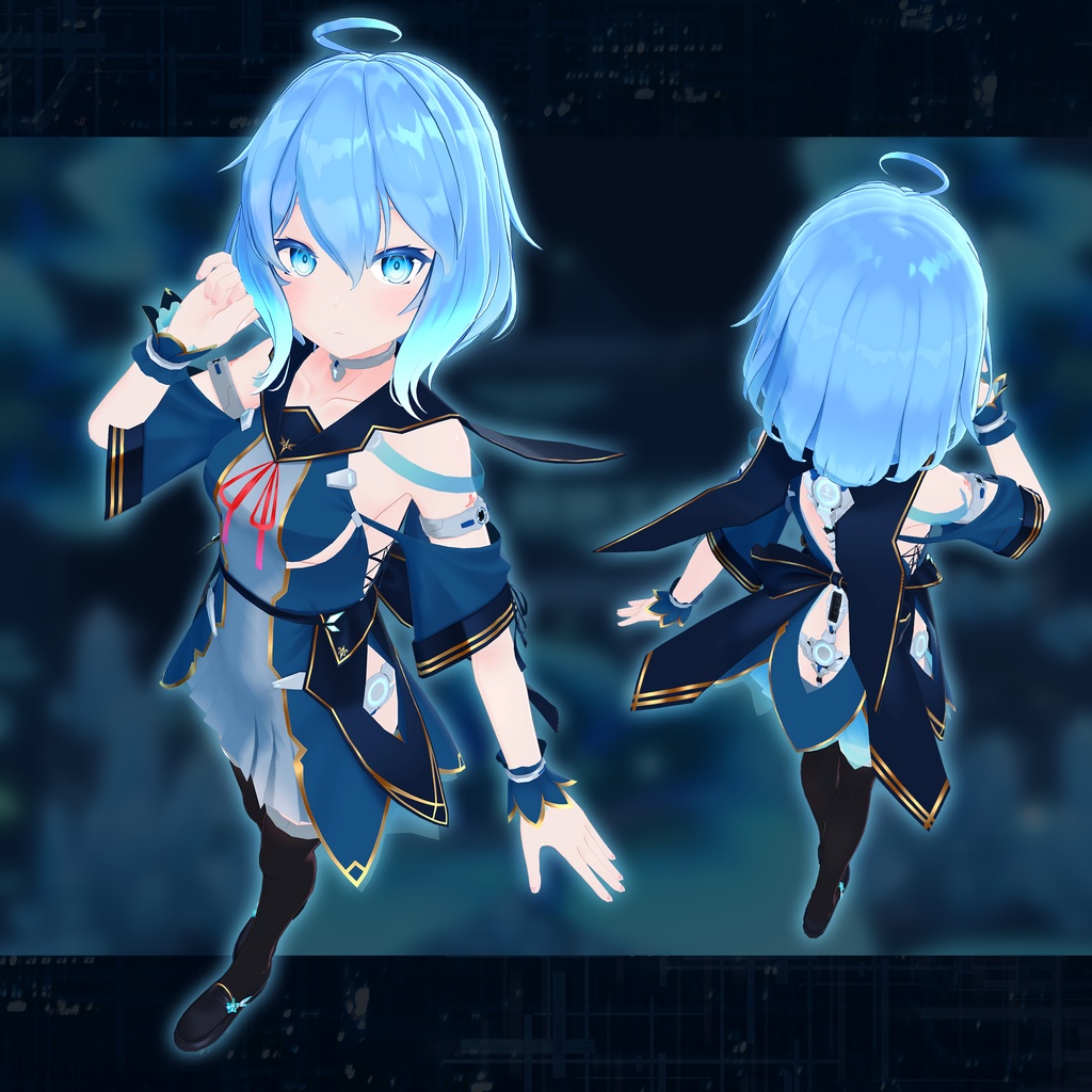 "I-s(アイズ) Ver.2.0"【VRChat向けオリジナルアバター】