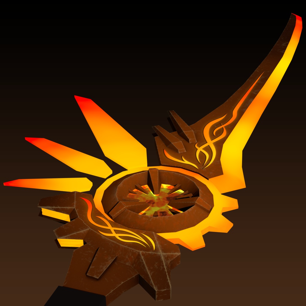 長刀 "日輪" 【オリジナル3Dモデル】