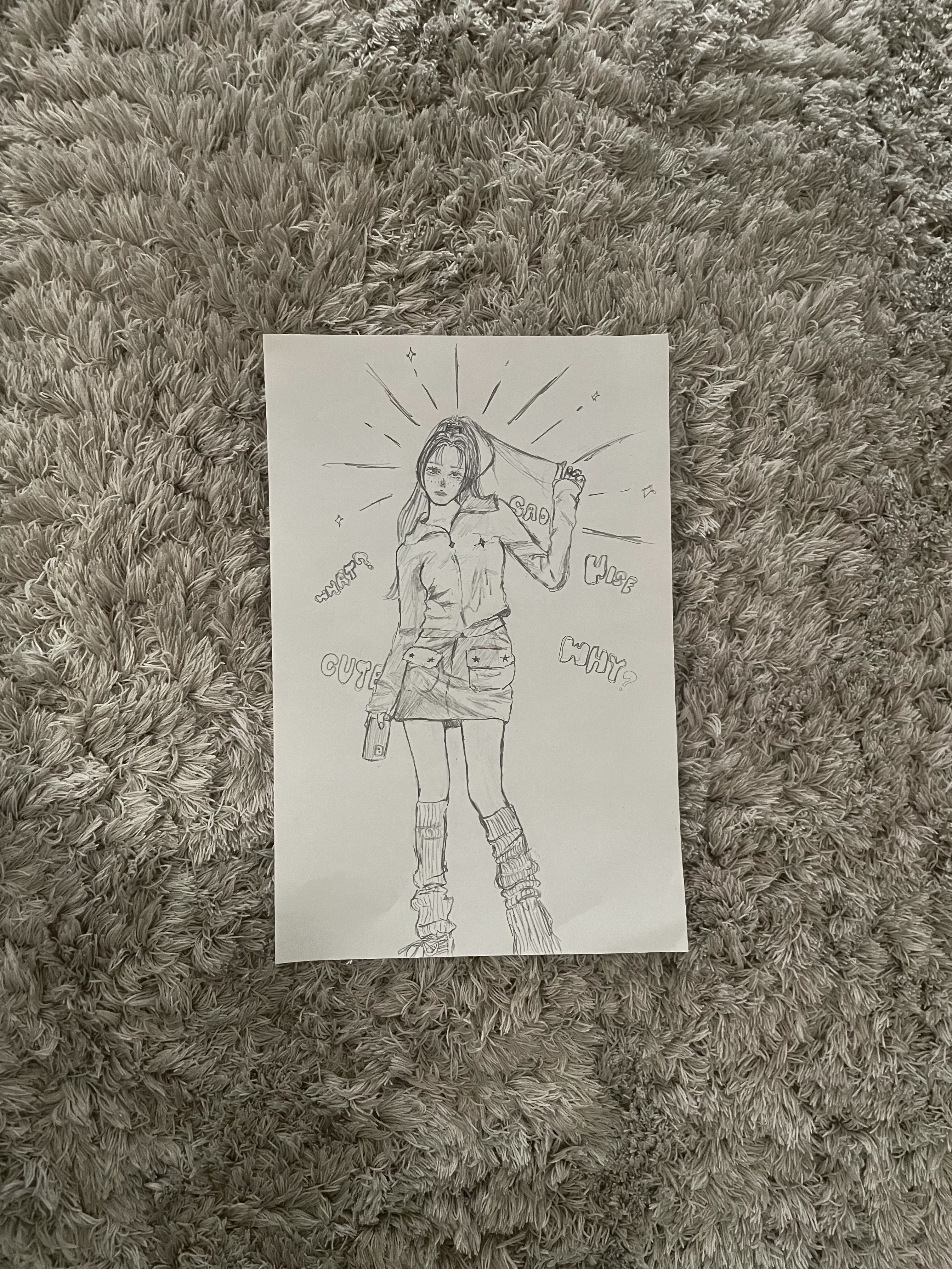 アナログイラスト　アナログ画