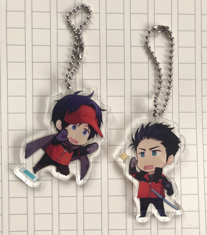 おきいこアクリルキーホルダー2個セット
