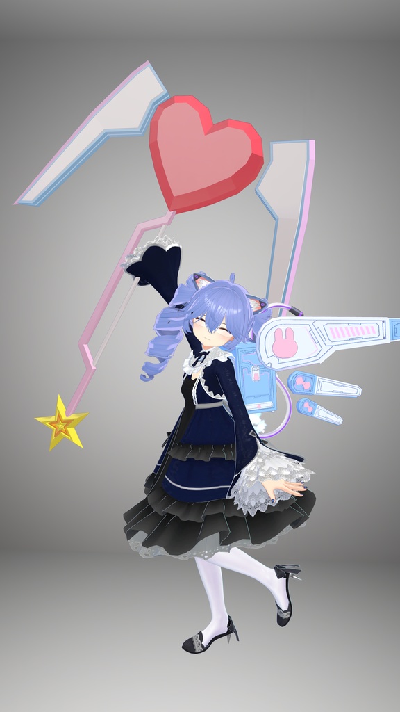 【VRChat向け】まじかる☆バトルアックス