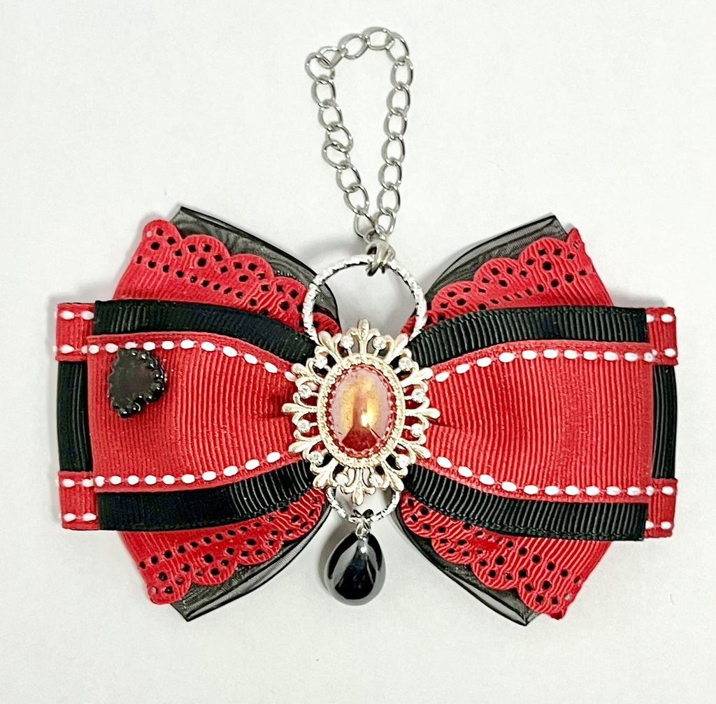 【訳あり】リボンチャーム:闇フレイアイメージ