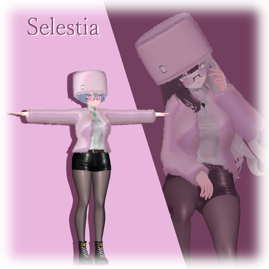 📦11日まで30%OFFセール📦アバター向け衣装 Calm Fur Winter Mood 【MA対応】