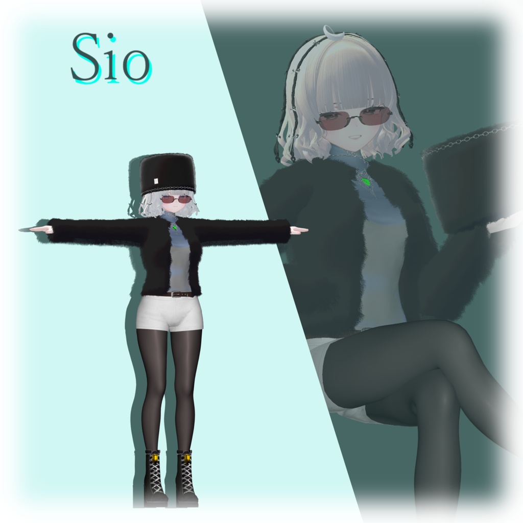 📦11日まで30%OFFセール📦アバター向け衣装 Calm Fur Winter Mood 【MA対応】