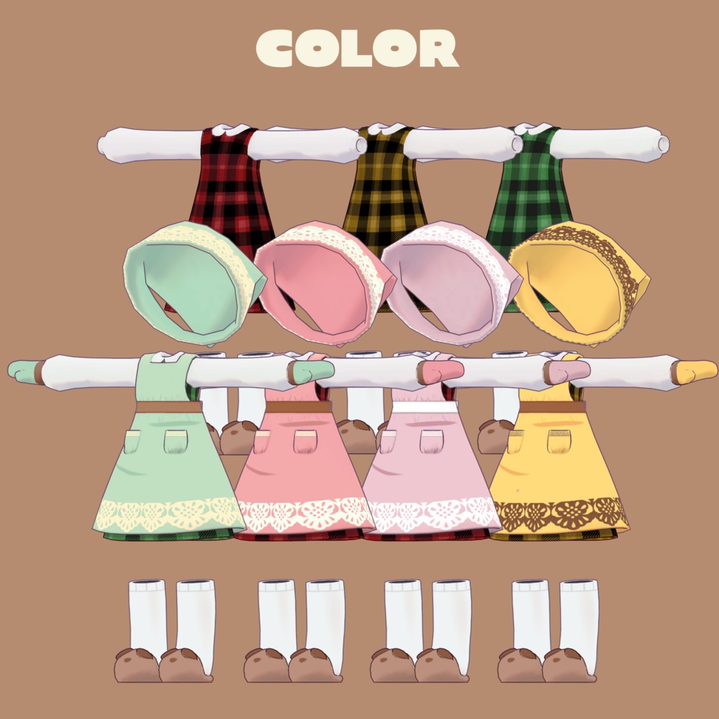 【まめひなた専用】しんぷるエプロン|Simple Apron