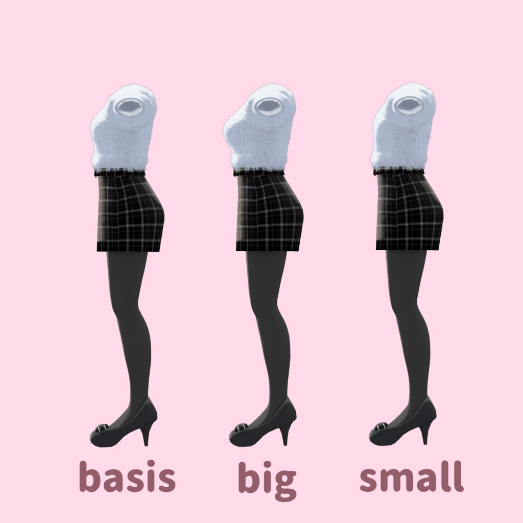 【8アバター対応】Fur Knit