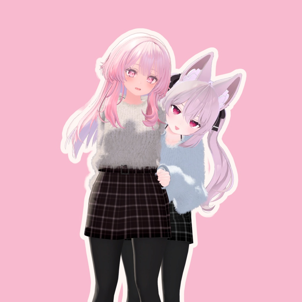 【8アバター対応】Fur Knit