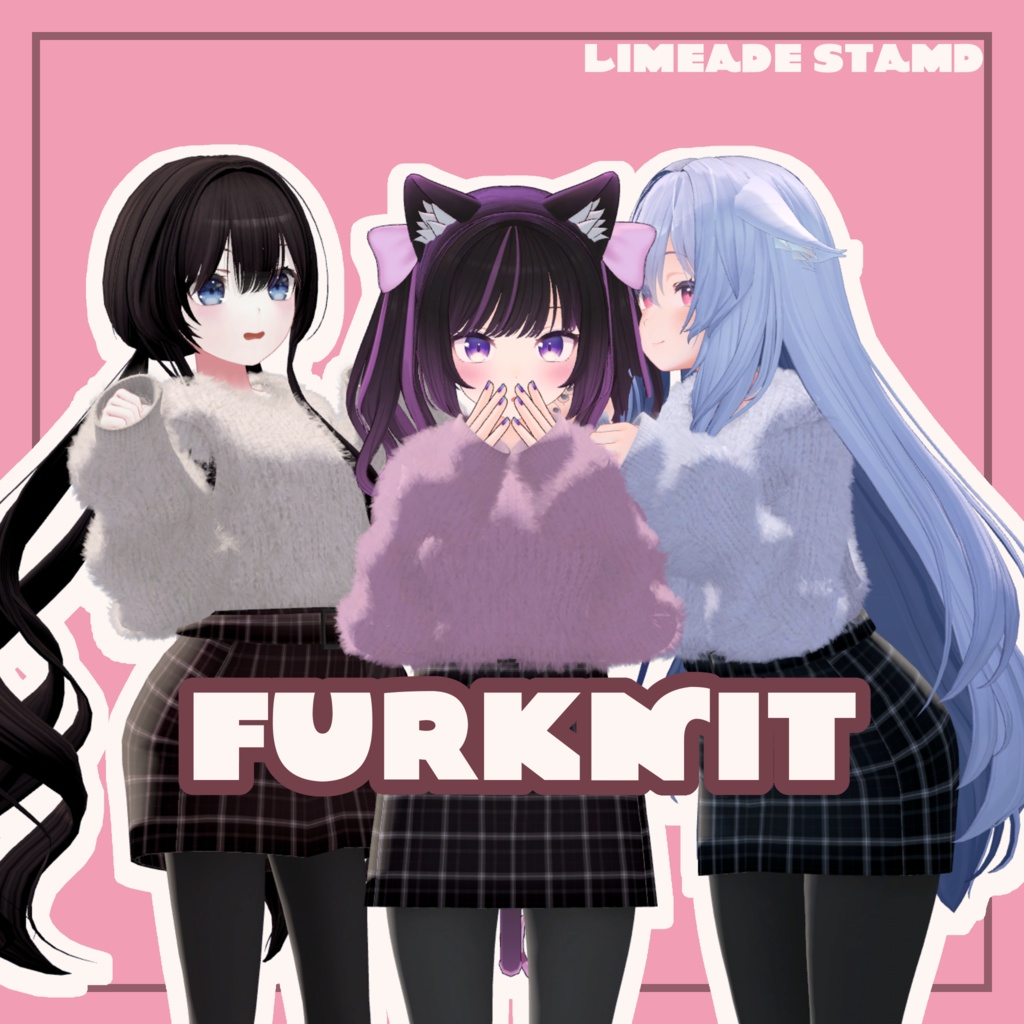 【8アバター対応】Fur Knit