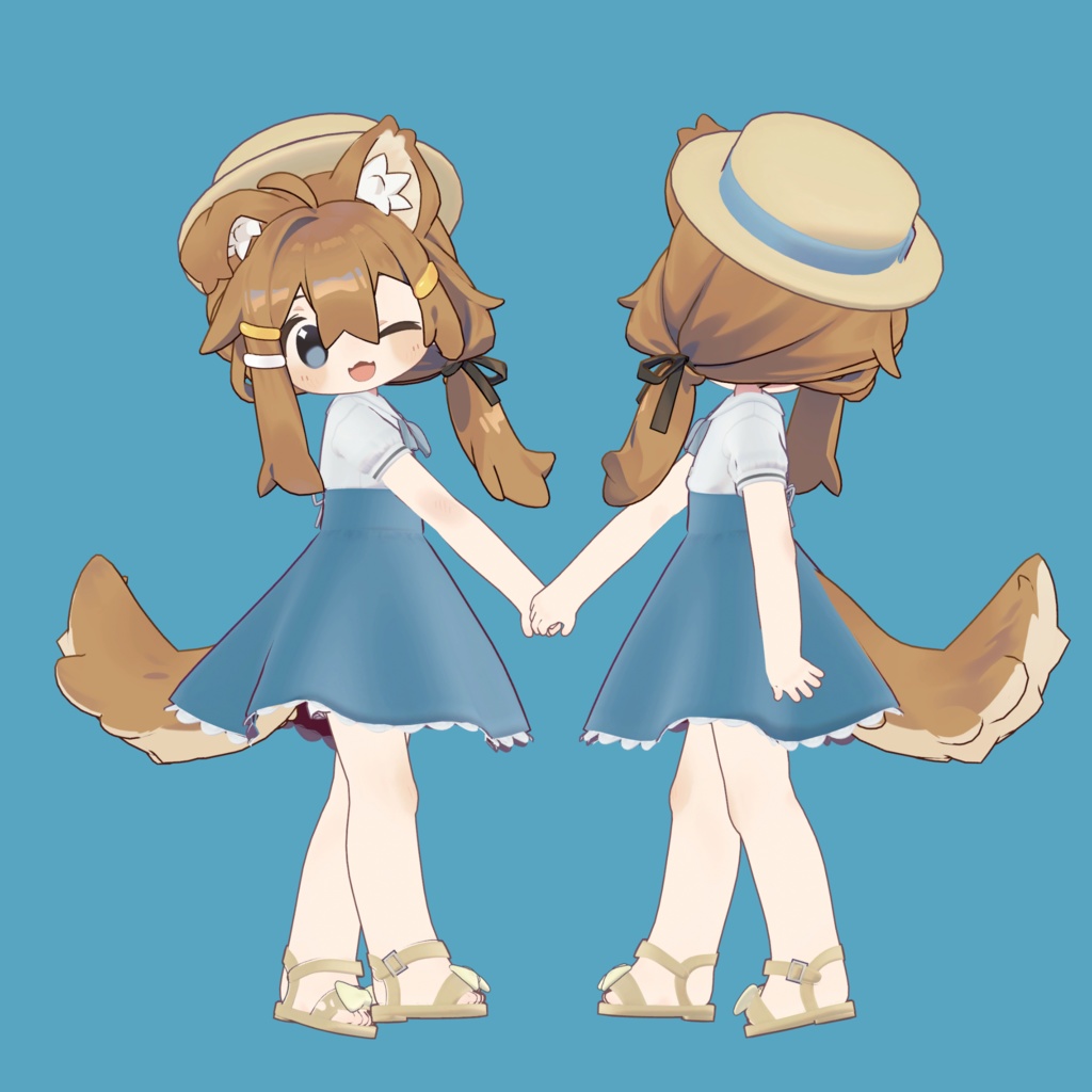 【まめひなた専用】Summer Flareskirt