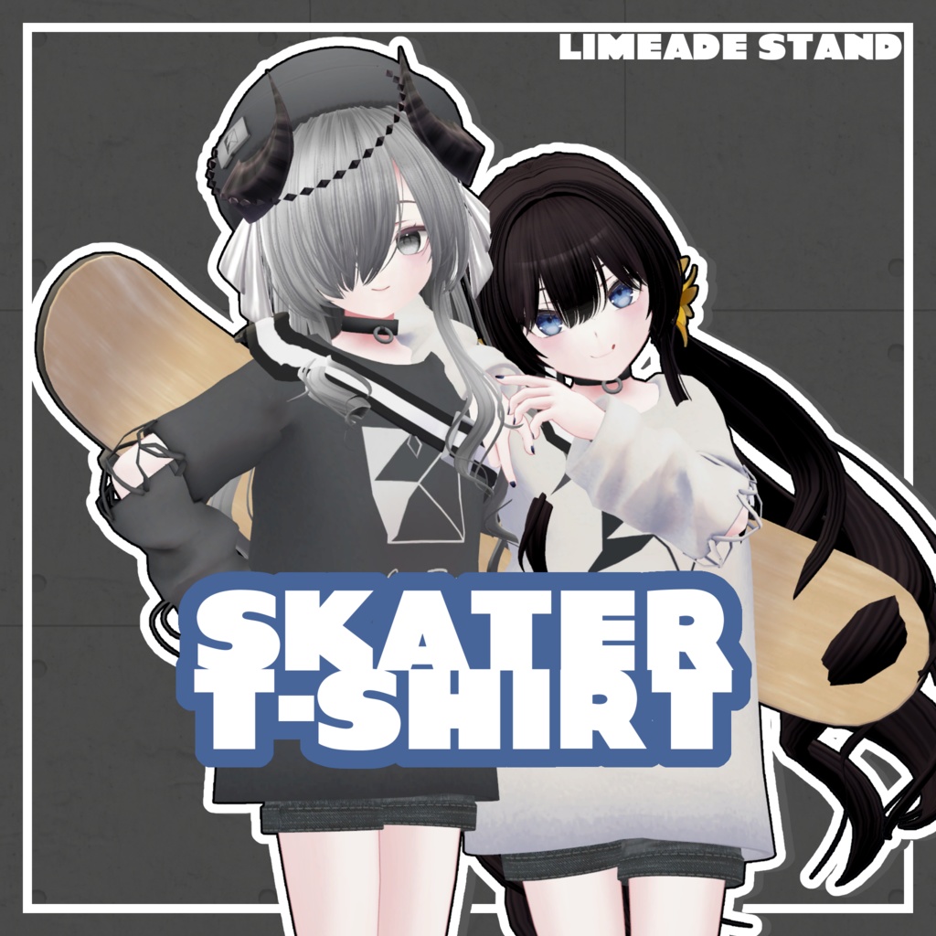 【連翹・リディv2対応】Skater T-shirt