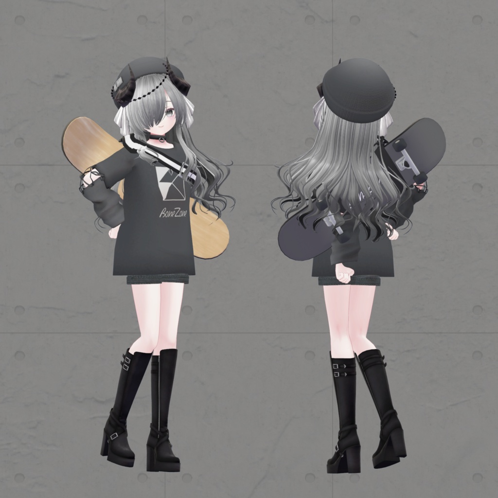 【連翹・リディv2対応】Skater T-shirt