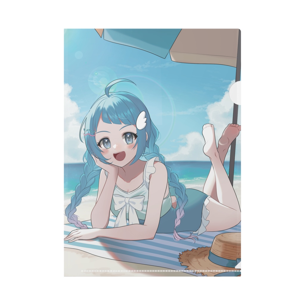 なゆたあずき♡クリアファイル(さまーばけーしょん!)