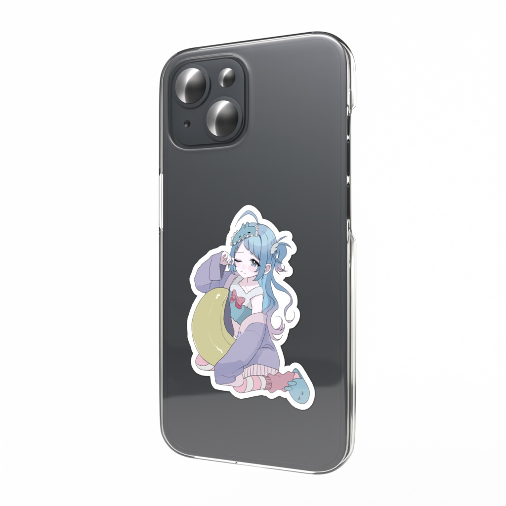 なゆたあずき♡スマホステッカー(ねむねむなゆた)