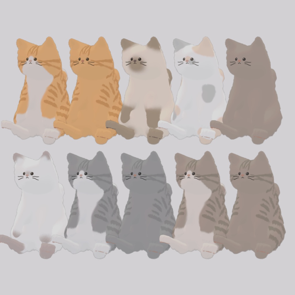 【MIRIN専用】追加ボディテクスチャ10種類