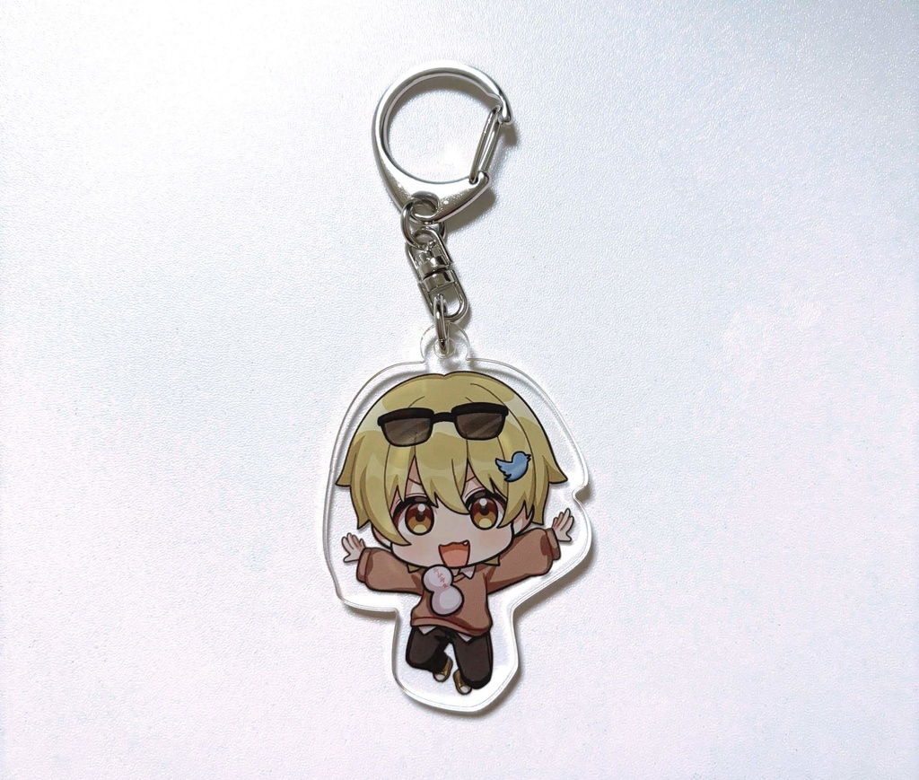 【公式】毒☆あきおアクリルキーホルダー!