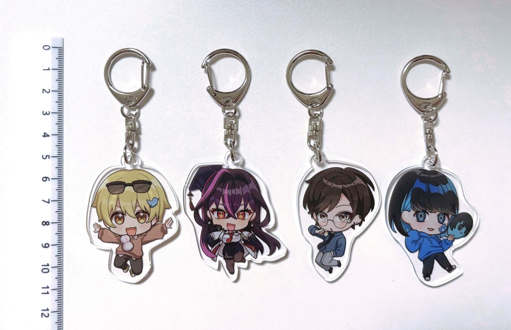 【公式】毒☆あきおアクリルキーホルダー！