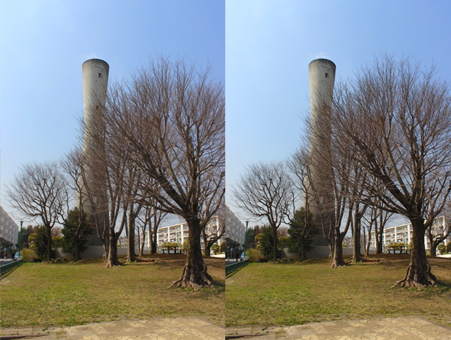 (1000円から無料化しました)「団地アート・オンライン」聖地巡礼VR立体写真  (HTCvive用アプリ)