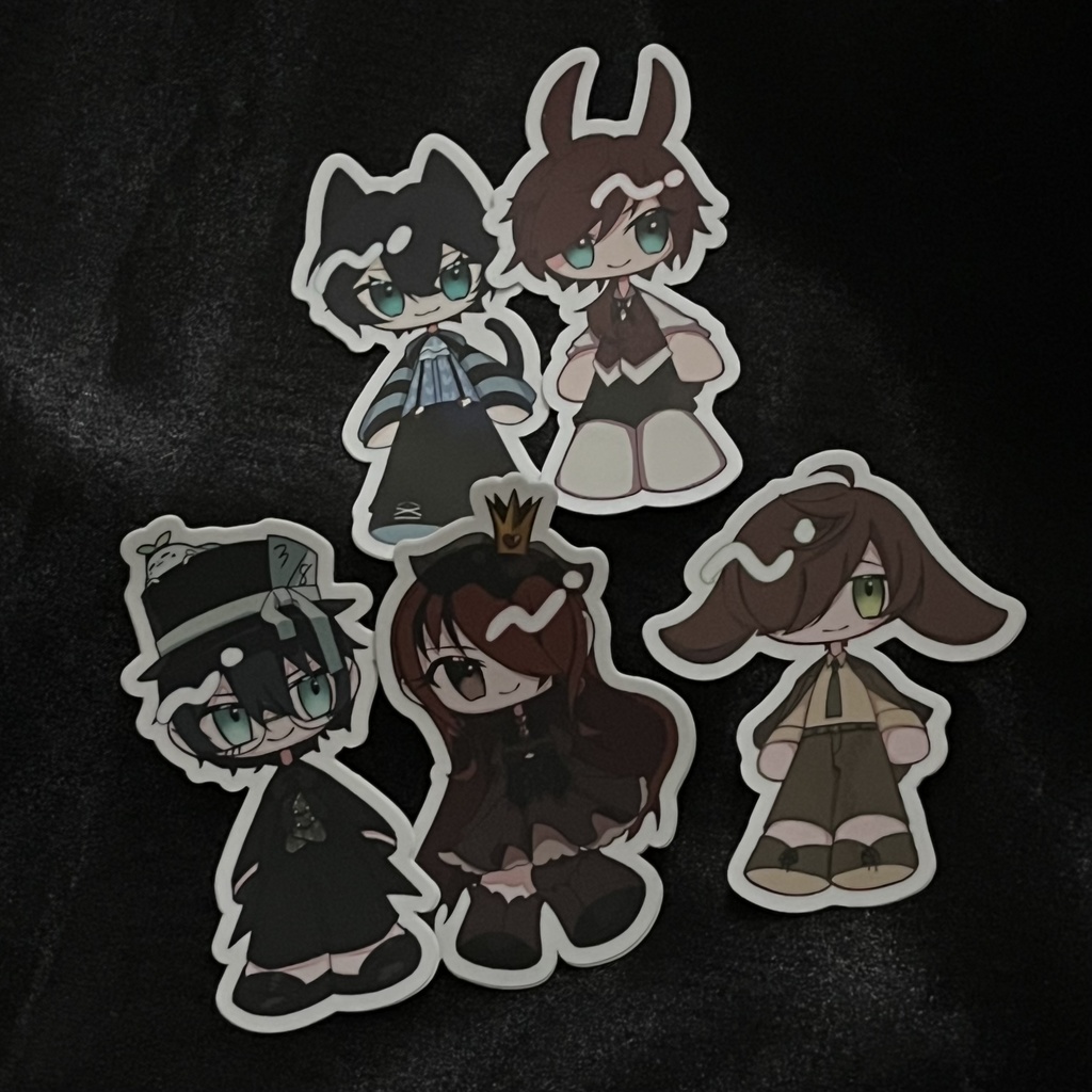 にじそ09エデン組ステッカー