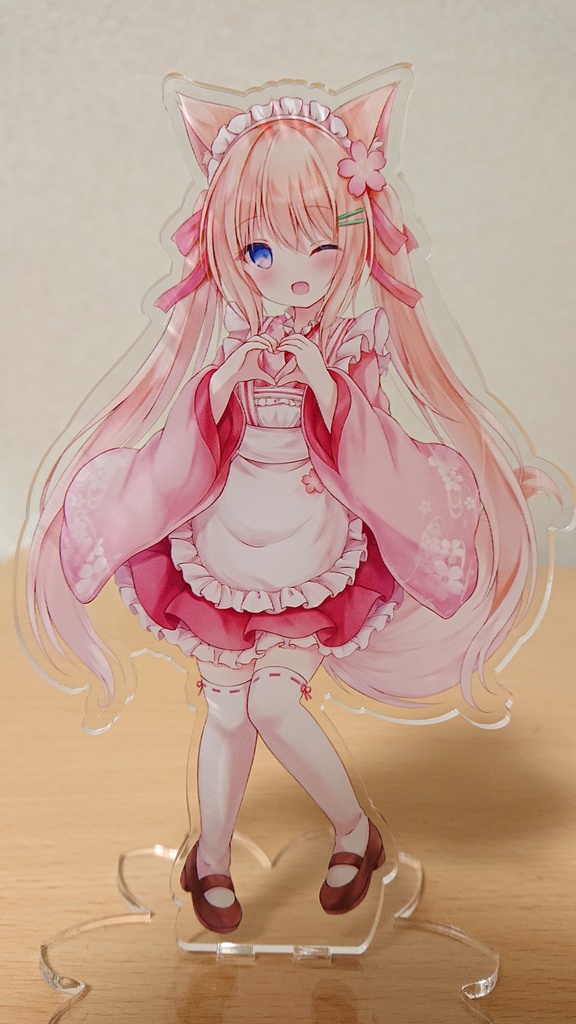 綾崎心春 和風メイドver　アクリルフィギュア