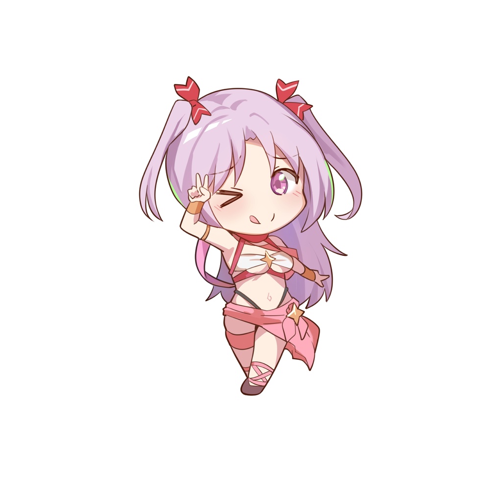 オリキャラSD頭身高画質未統合PSD第二弾+メイキング