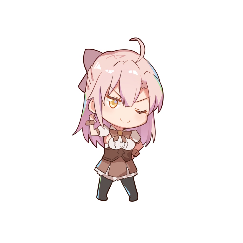 オリキャラSD頭身高画質未統合PSD第二弾+メイキング