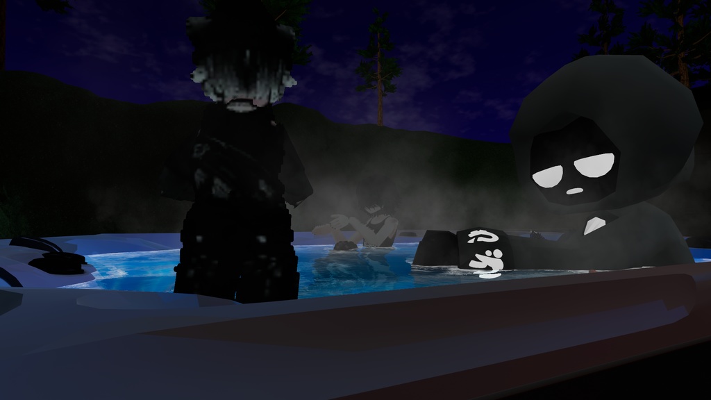 Jacuzzi / Hot Tub For VR CHAT Quest (Realistic) W/Toggles