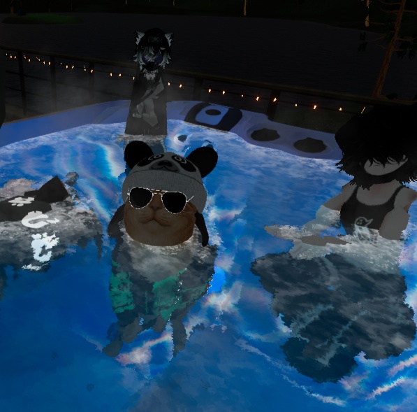 Jacuzzi / Hot Tub For VR CHAT Quest (Realistic) W/Toggles