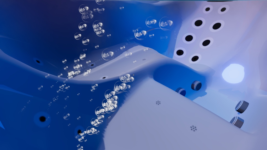 Jacuzzi / Hot Tub For VR CHAT Quest (Realistic) W/Toggles