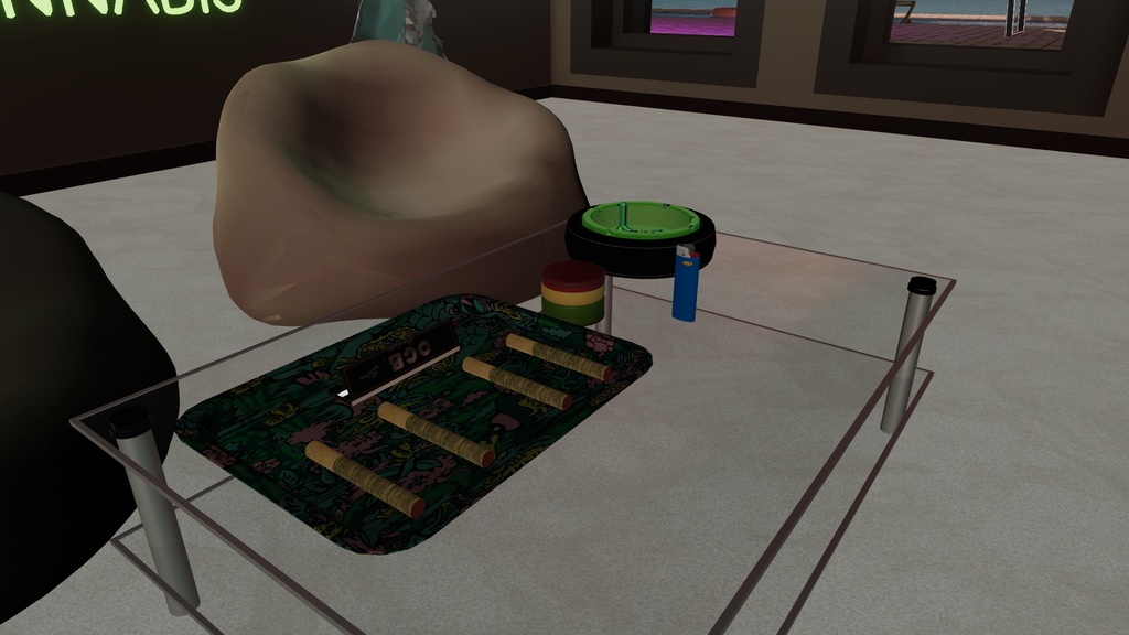 Joint Rolling Tray Smoke Session / High Effects For VRCHAT
