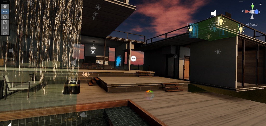 Furnished Modern Home VR CHAT