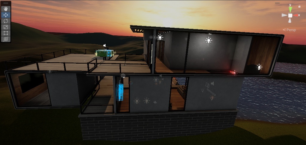 Furnished Modern Home VR CHAT