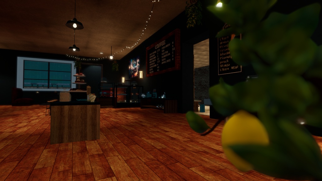 Warm Cozy Coffee Shop (VR CHAT World) Optimized For Quest