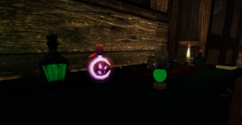 VRC Haunted House Props And Systems PACK (Ghost, Items, and SFX)