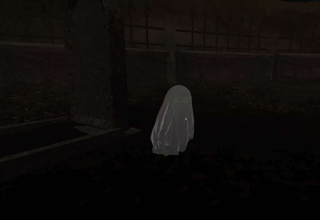 VRC Haunted House Props And Systems PACK (Ghost, Items, and SFX)
