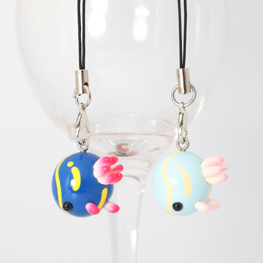 うみうすし ストラップ アオウミウシ/パステルアオウミウシ