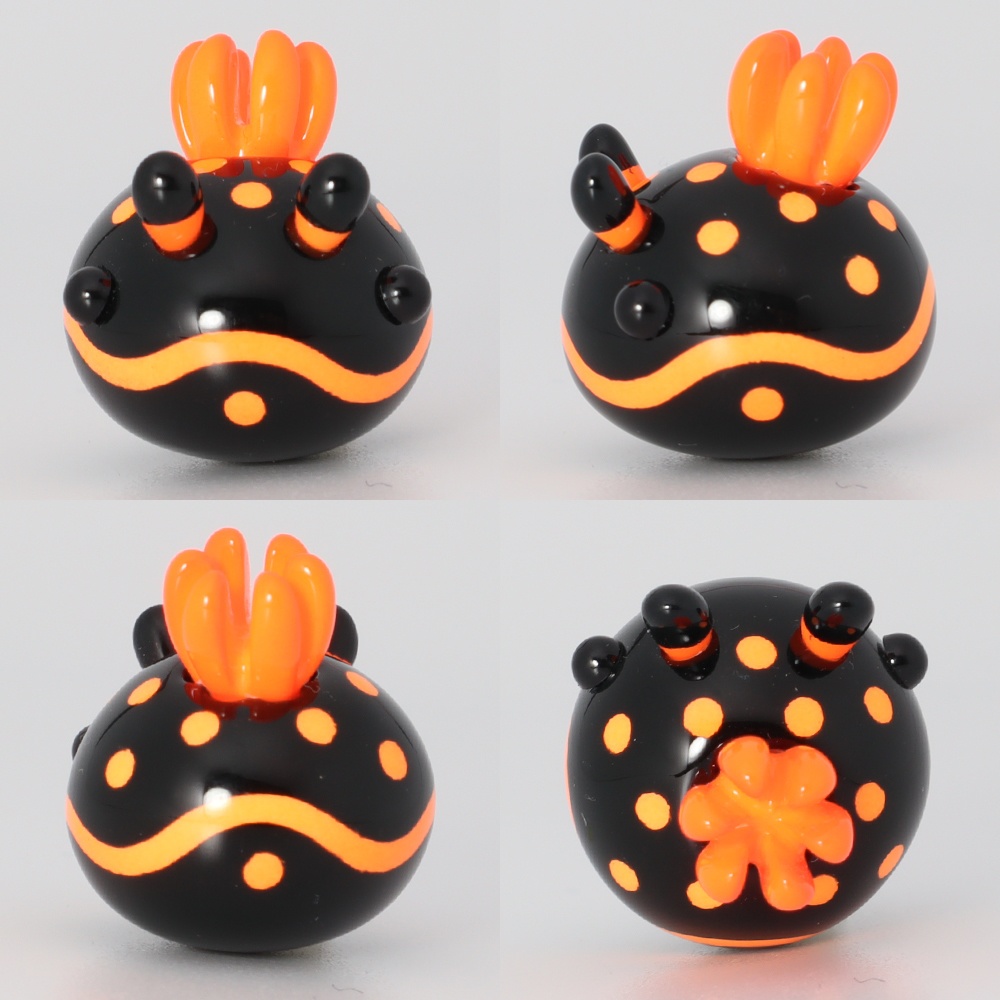 うみうすし ストラップ トサカリュウグウウミウシ/ベニゴマリュウグウウミウシ