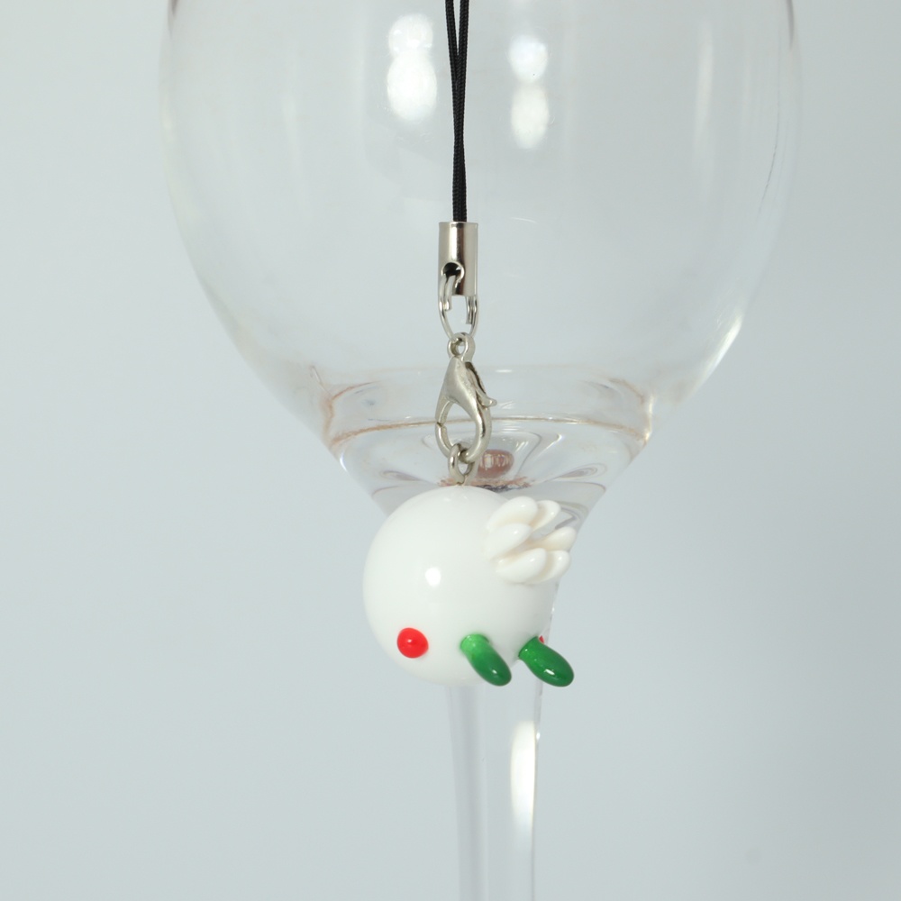 うみうすし ストラップ 雪うさぎ