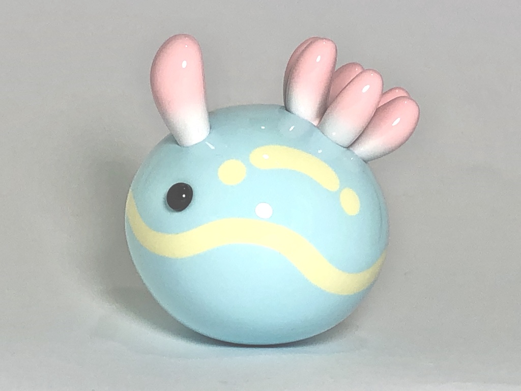 うみうすし フィギュア パステルアオウミウシ