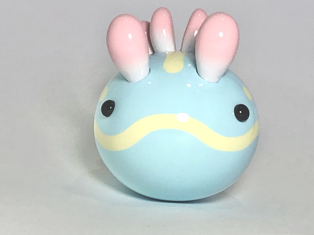 うみうすし フィギュア パステルアオウミウシ