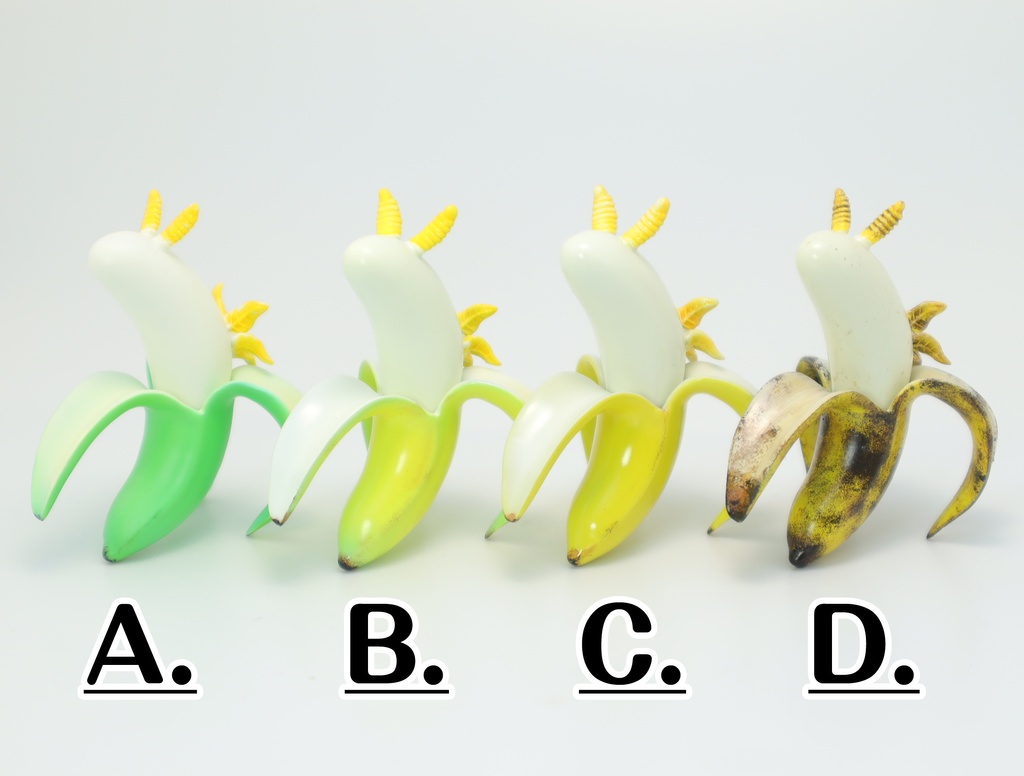 バナナウミウシフィギュア