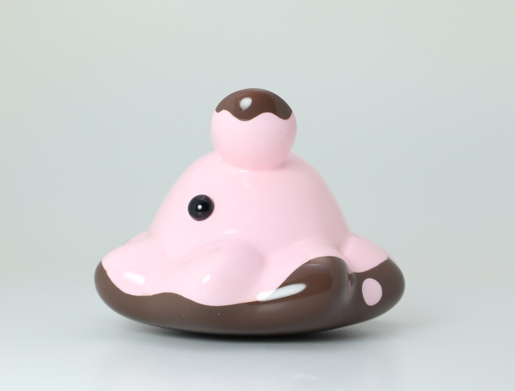 めんだこ フィギュア ミントソースチョコ/いちごソースチョコ