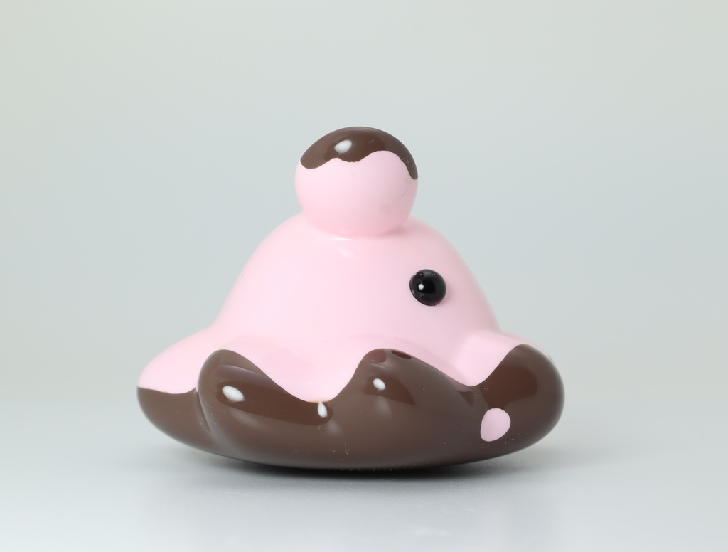 めんだこ フィギュア ミントソースチョコ/いちごソースチョコ