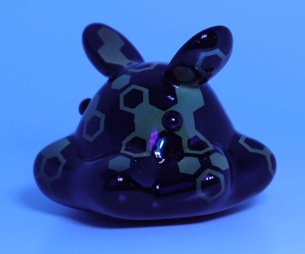 はるどりめんだこ フィギュア ヘックス迷彩 黒x黒