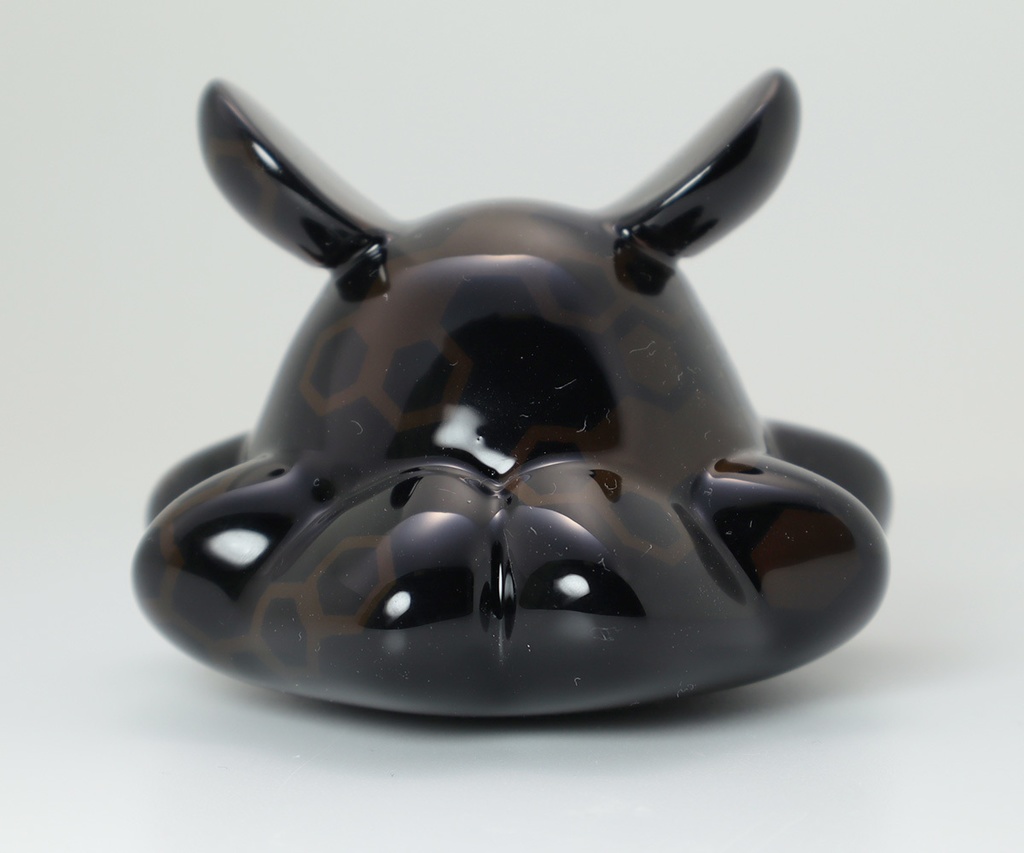 はるどりめんだこ フィギュア ヘックス迷彩 黒x黒