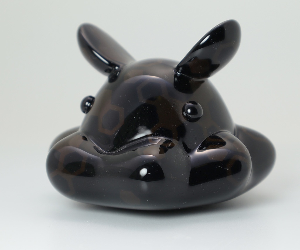 はるどりめんだこ フィギュア ヘックス迷彩 黒x黒