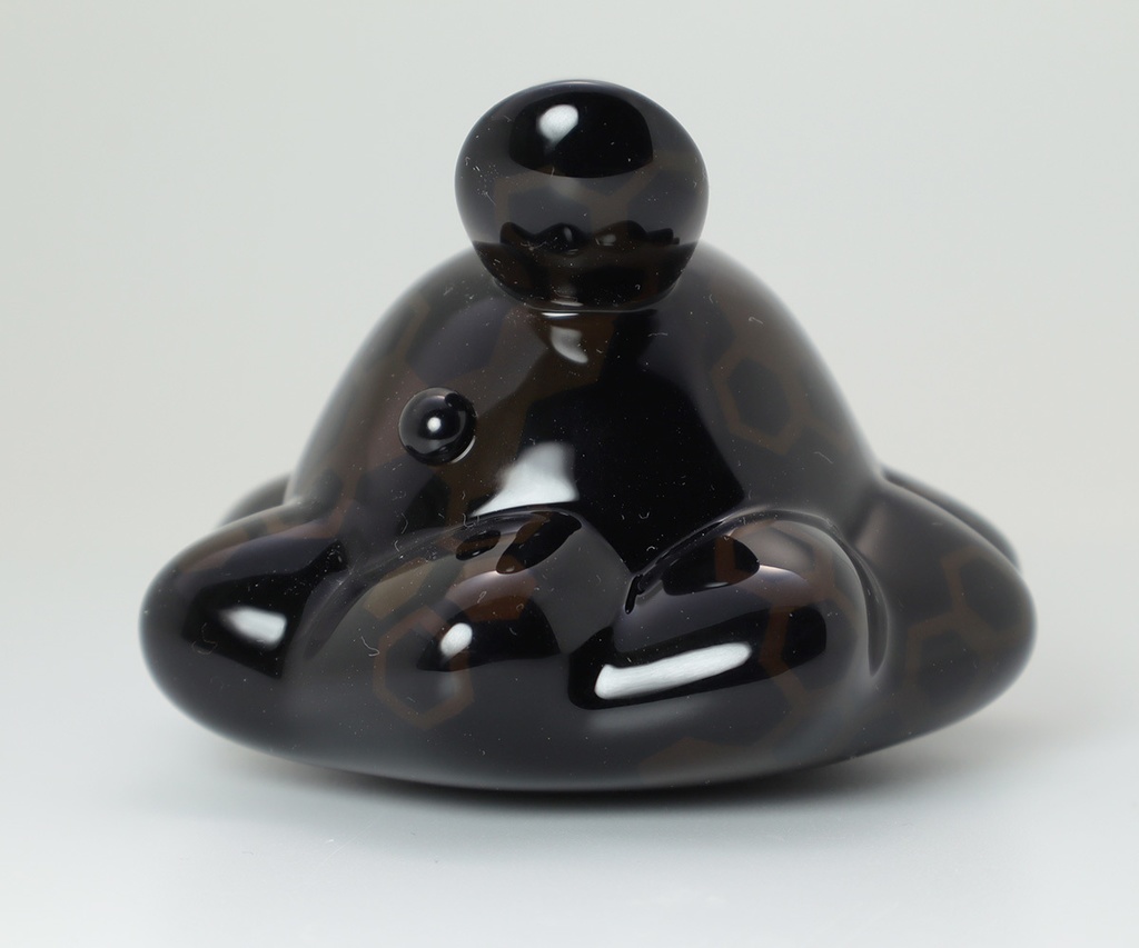 はるどりめんだこ フィギュア ヘックス迷彩 黒x黒