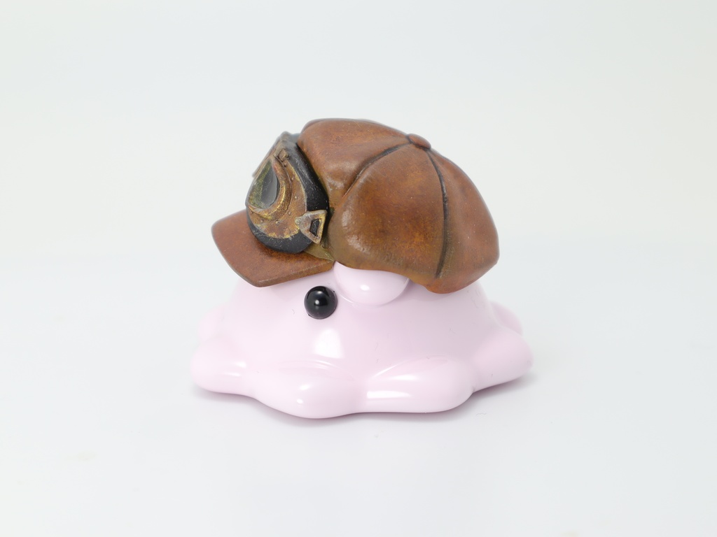 パイロットゴーグルめんだこ中サイズフィギュア【はるどりめんだこ】