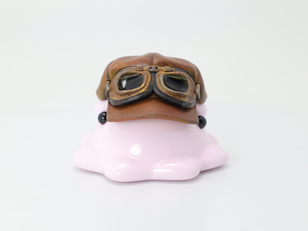 パイロットゴーグルめんだこ中サイズフィギュア【はるどりめんだこ】