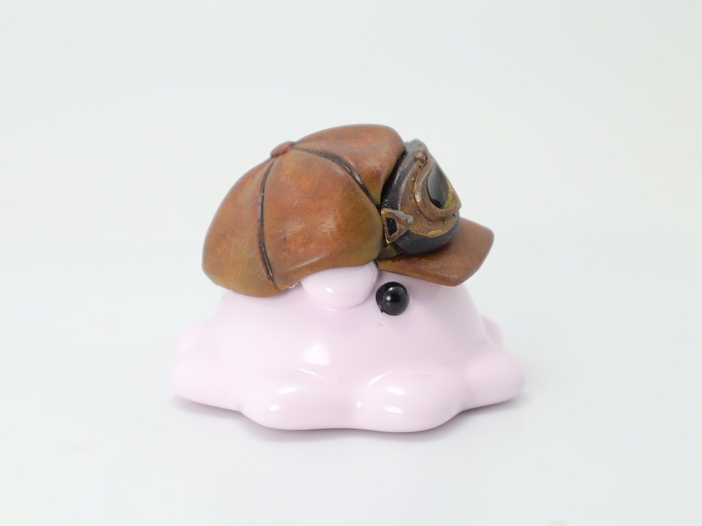 パイロットゴーグルめんだこ中サイズフィギュア【はるどりめんだこ】