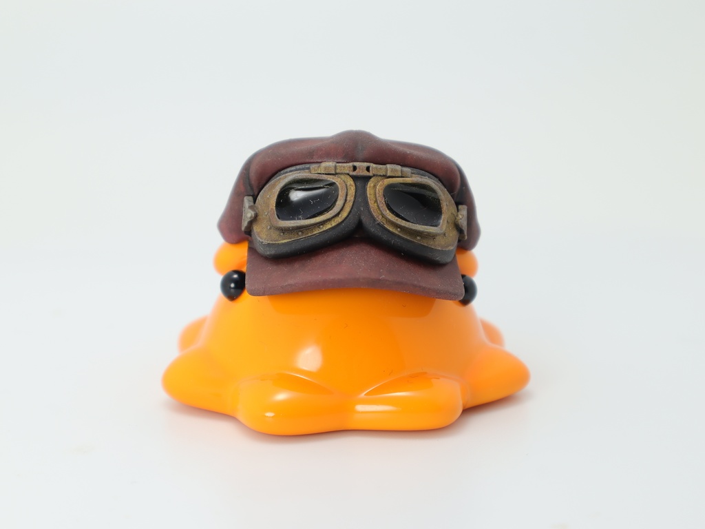 パイロットゴーグルめんだこ中サイズフィギュア【はるどりめんだこ】